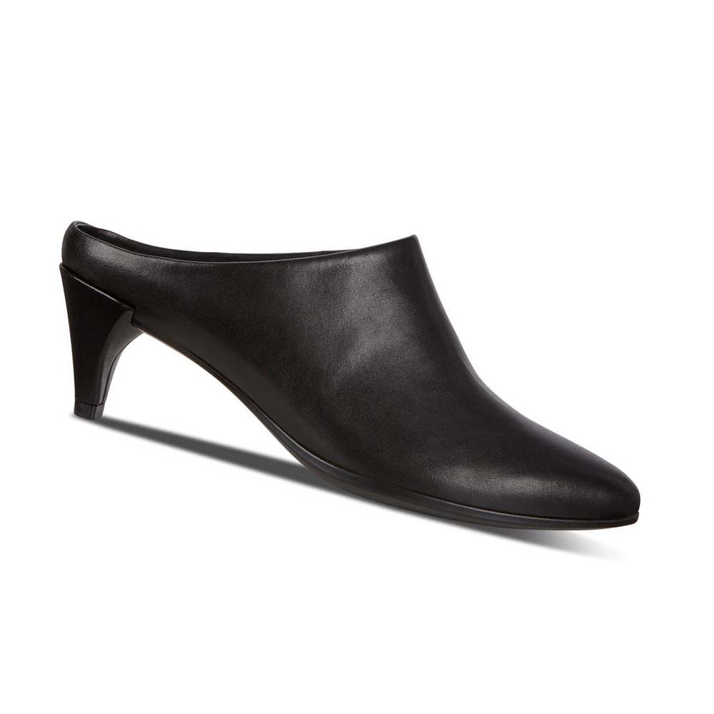 Ecco Shape 45 Pointy Sleek Mules Finskor Dam Svarta | SE 112TCE